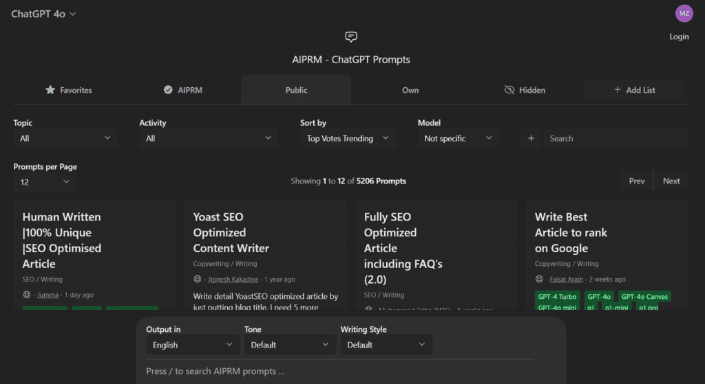 AIRPM chrome AI app